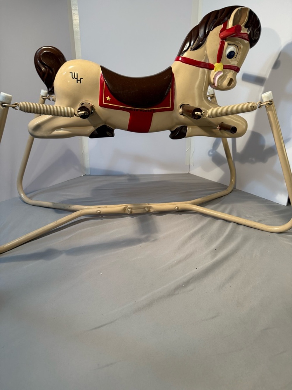 Vintage 1950’s wonder horse toy kids riding horse